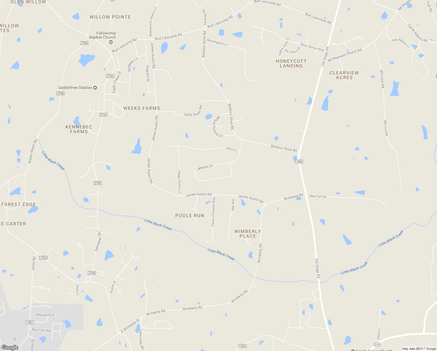 map of restaurants, bars, coffee shops, grocery stores, and more near 13840 Labaron Drive in Wake County