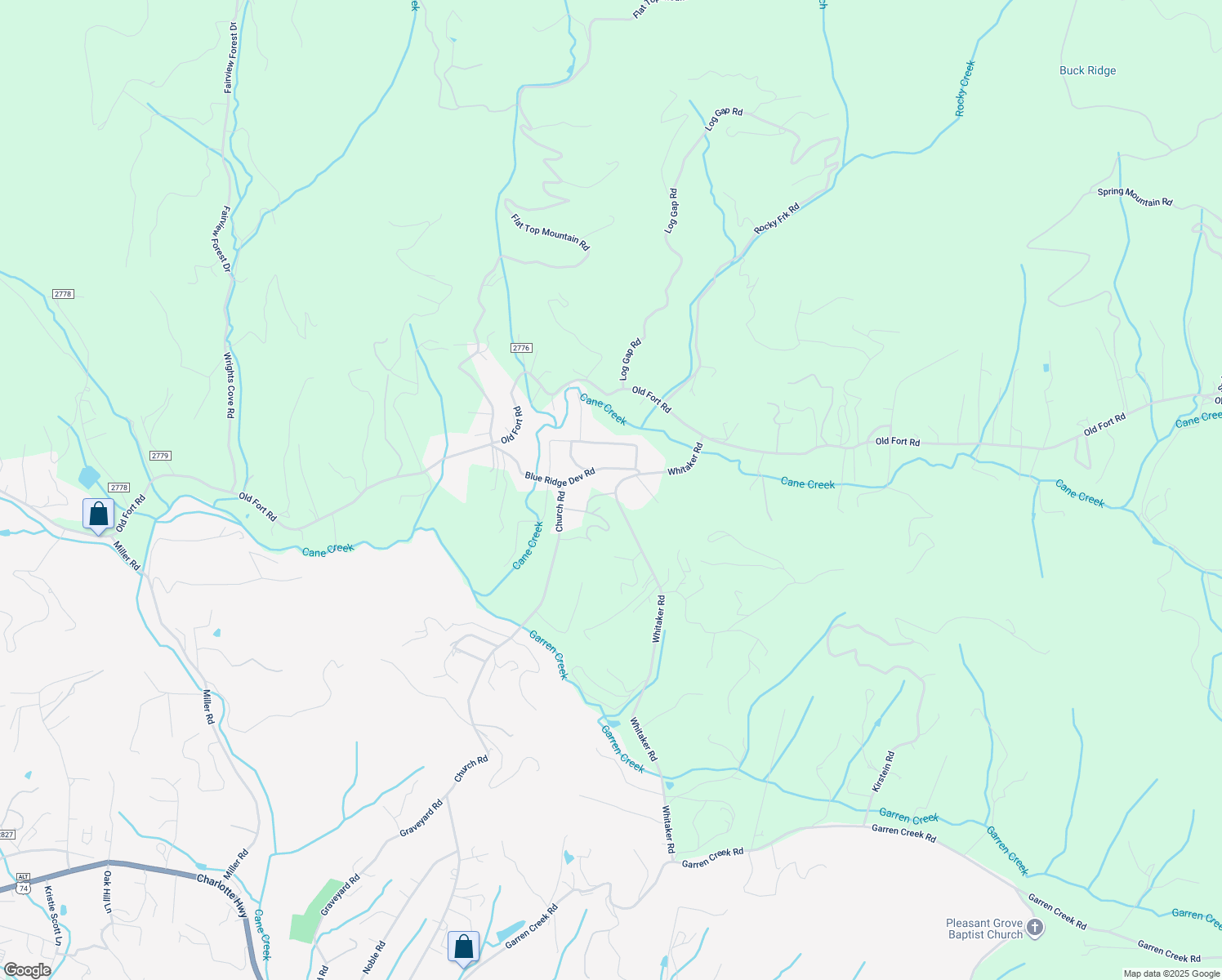 map of restaurants, bars, coffee shops, grocery stores, and more near 248 Whitaker Road in Fairview