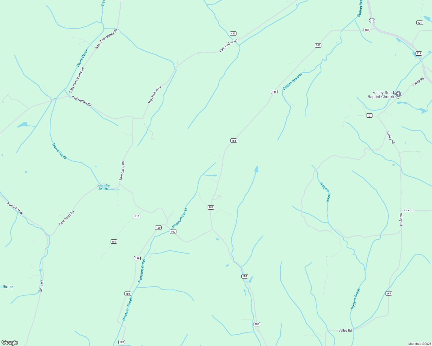 map of restaurants, bars, coffee shops, grocery stores, and more near 512 County Road 188 in Decatur