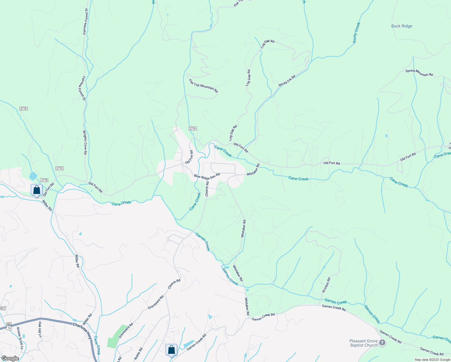 map of restaurants, bars, coffee shops, grocery stores, and more near 248 Whitaker Road in Fairview