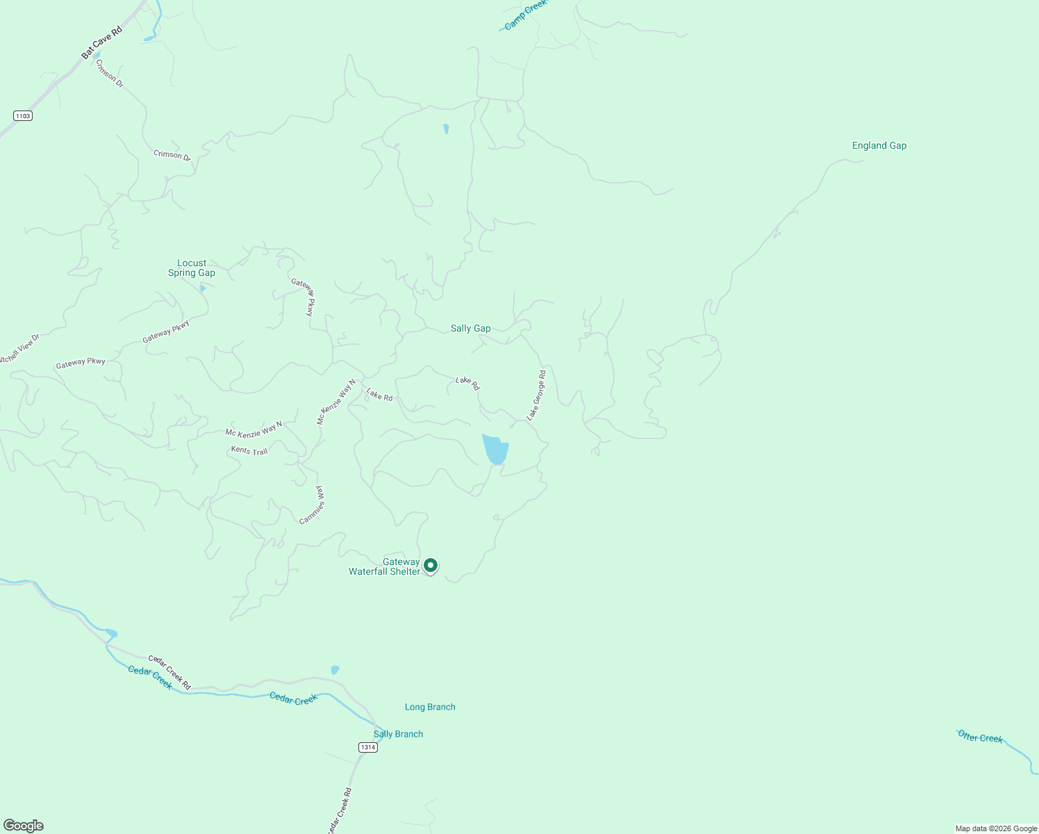 map of restaurants, bars, coffee shops, grocery stores, and more near 403 Lake George Road in Old Fort