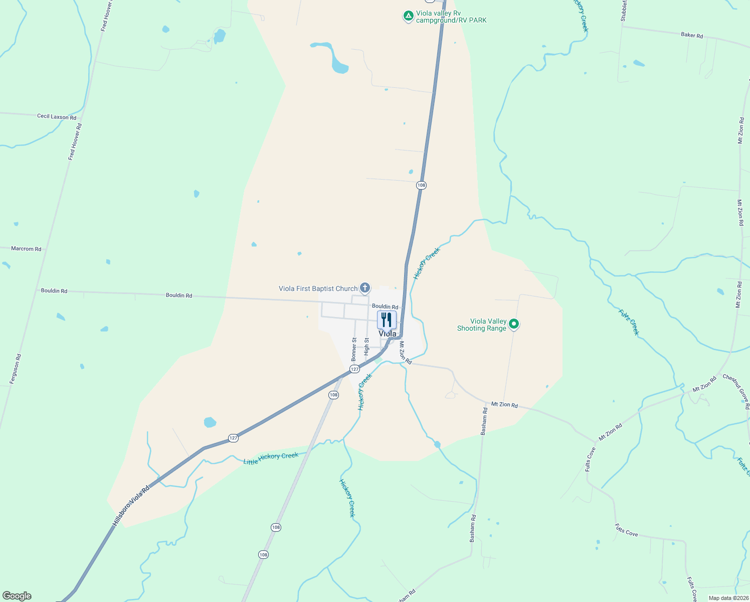 map of restaurants, bars, coffee shops, grocery stores, and more near 292 High St in Morrison