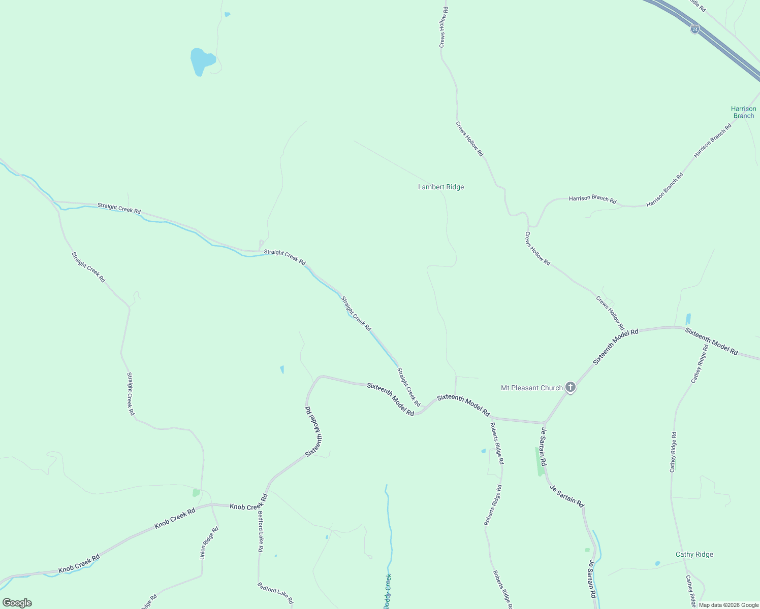 map of restaurants, bars, coffee shops, grocery stores, and more near 480 Straight Creek Road in Wartrace