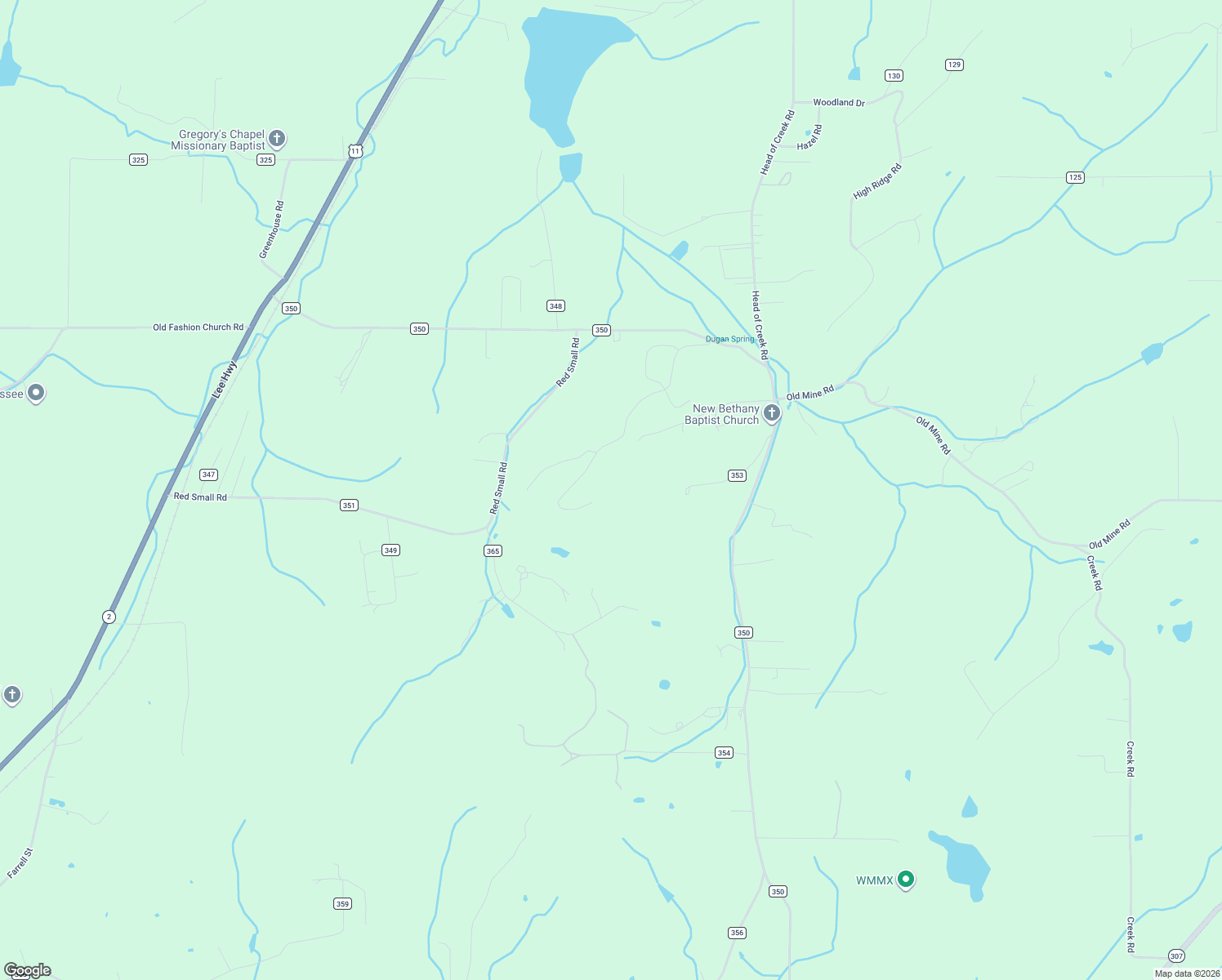 map of restaurants, bars, coffee shops, grocery stores, and more near 139 County Road 353 in Sweetwater