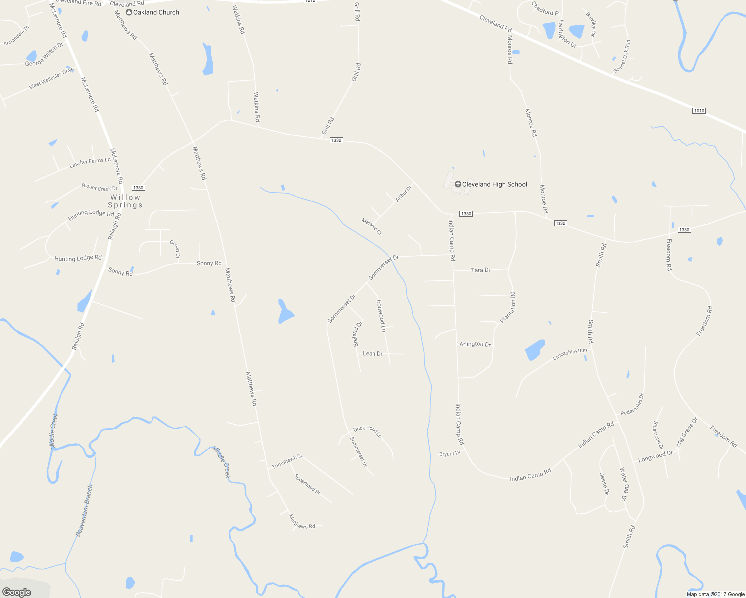 map of restaurants, bars, coffee shops, grocery stores, and more near 112 Ironwood Lane in Clayton