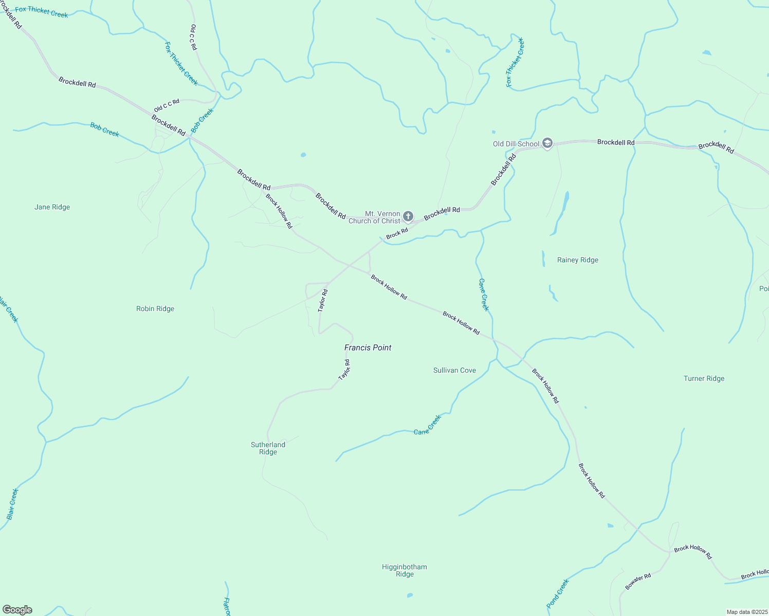 map of restaurants, bars, coffee shops, grocery stores, and more near 816 Brock Hollow Rd in Pikeville
