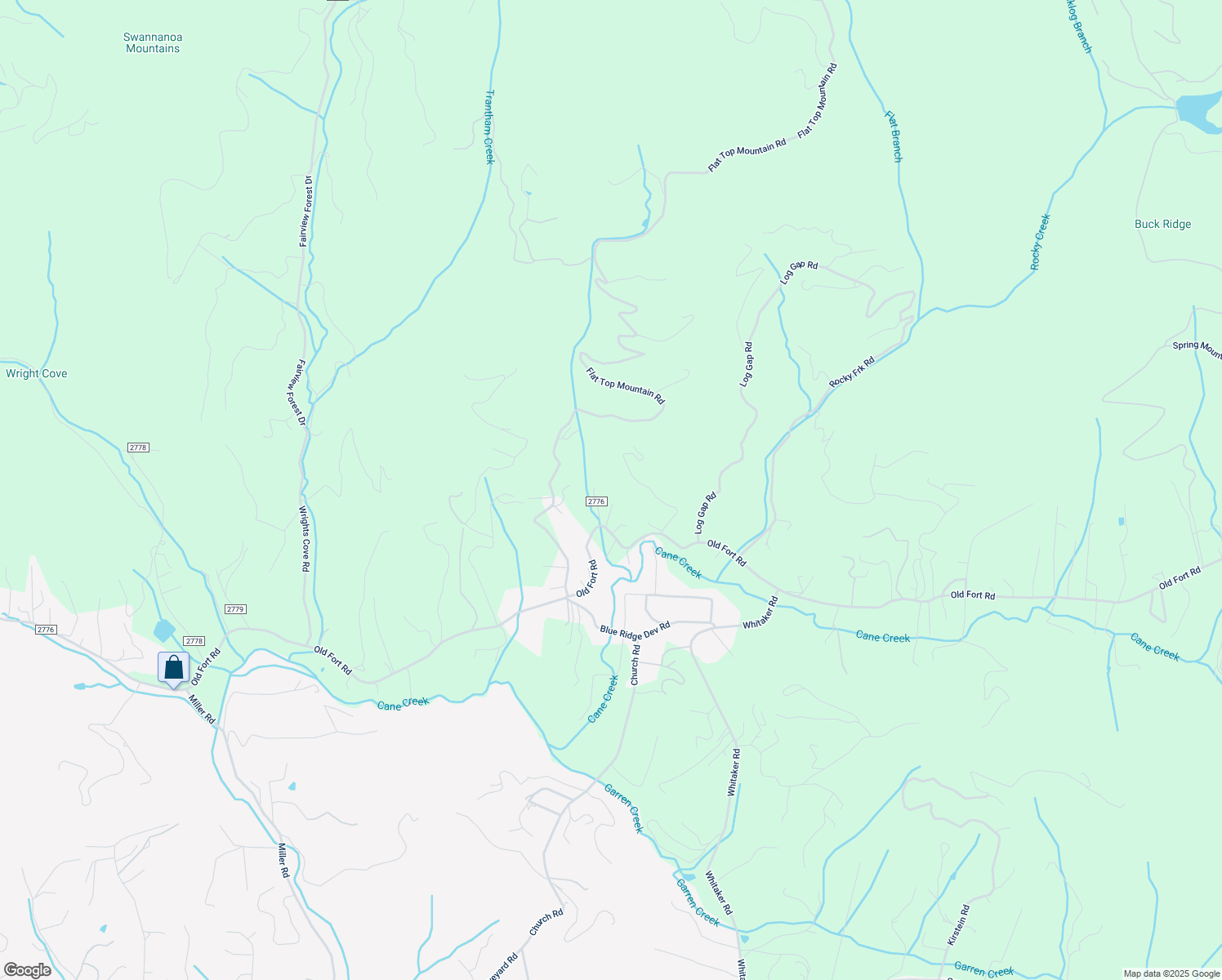 map of restaurants, bars, coffee shops, grocery stores, and more near 5 Dixieview Drive in Fairview