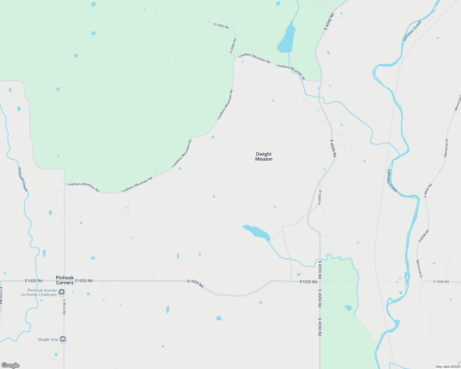 map of restaurants, bars, coffee shops, grocery stores, and more near in Dwight Mission