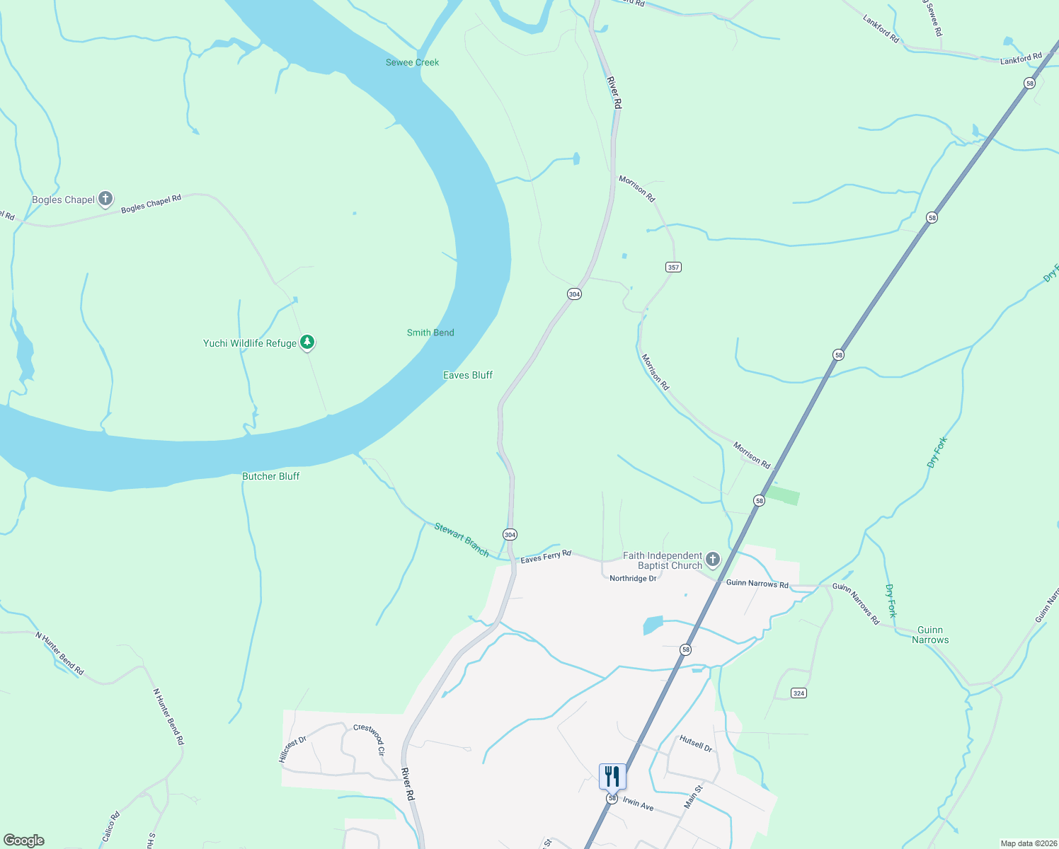 map of restaurants, bars, coffee shops, grocery stores, and more near in Decatur