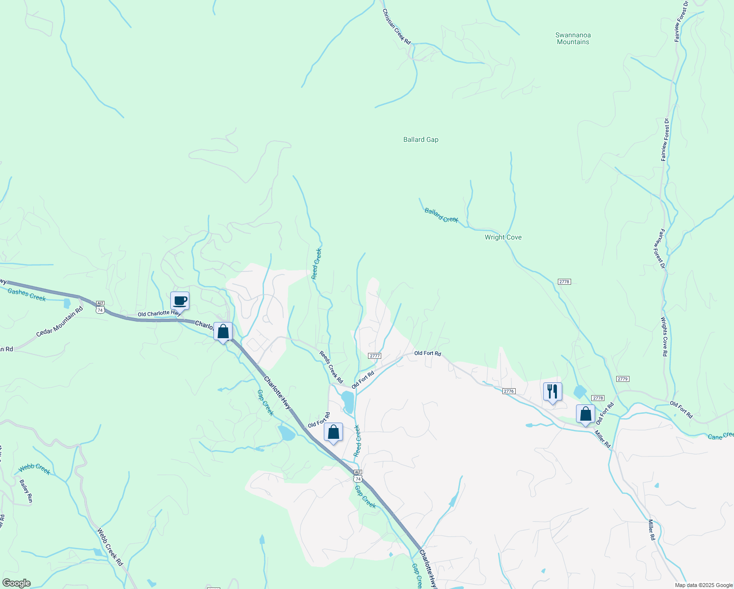 map of restaurants, bars, coffee shops, grocery stores, and more near 84 Sayles Town Road in Fairview