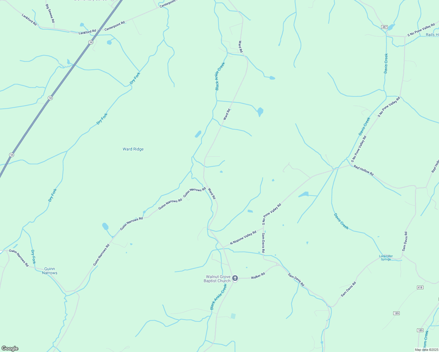 map of restaurants, bars, coffee shops, grocery stores, and more near 728 Countr Road 408 in Decatur