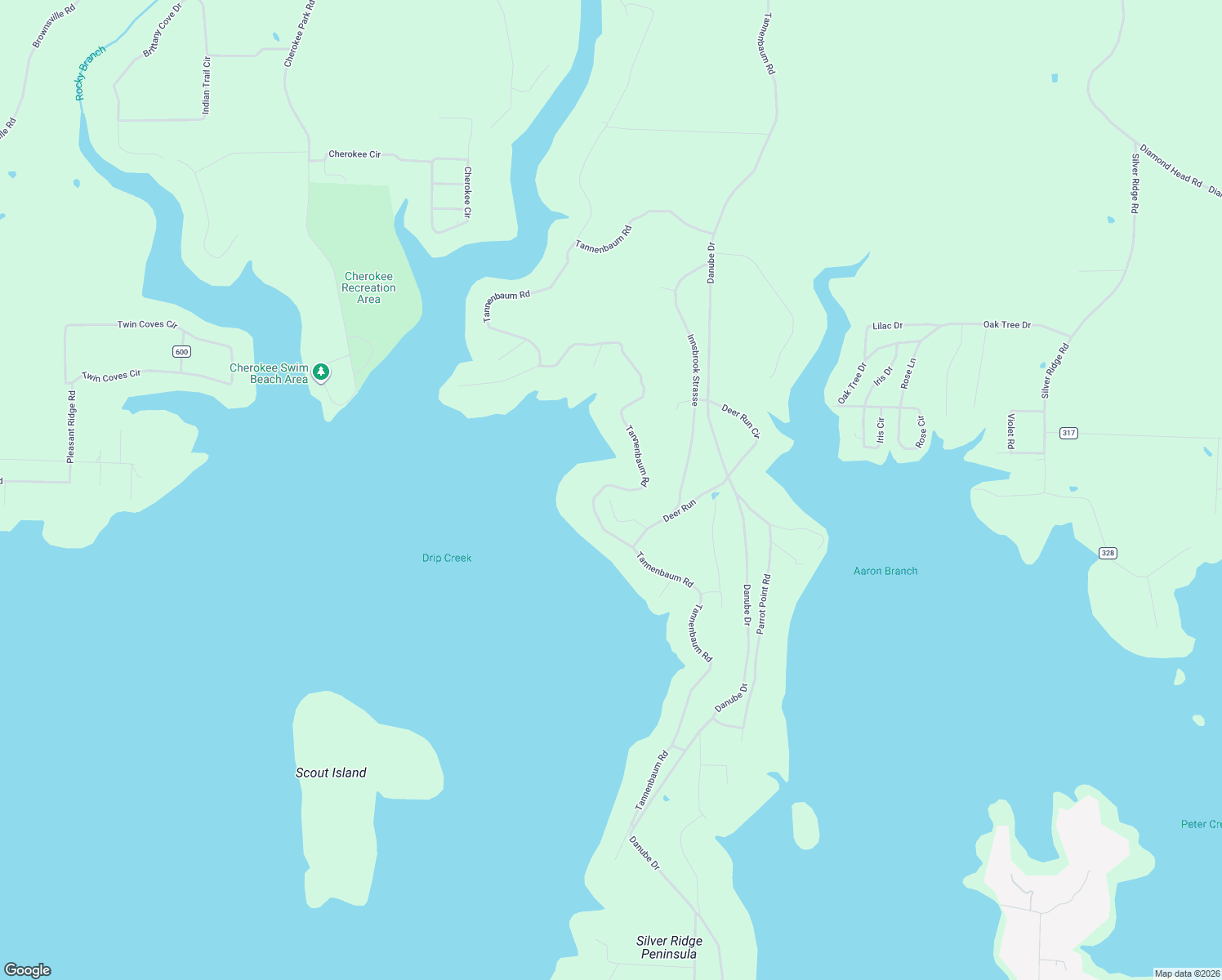 map of restaurants, bars, coffee shops, grocery stores, and more near 2409 Tannenbaum Road in Drasco