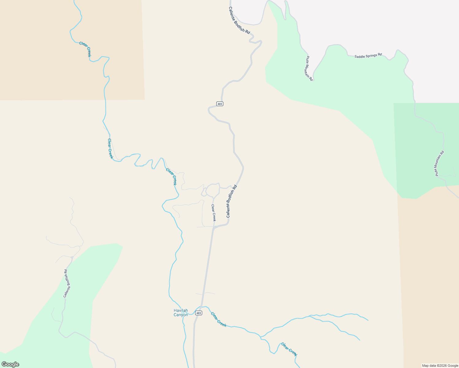 map of restaurants, bars, coffee shops, grocery stores, and more near 4560 Caliente Bodfish Road in Kern County