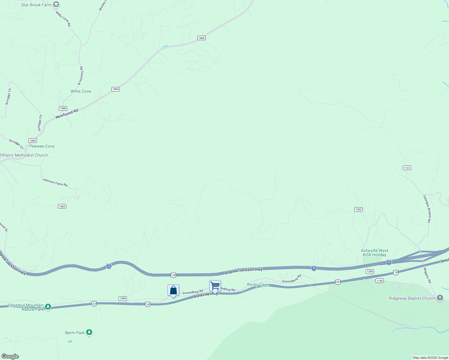 map of restaurants, bars, coffee shops, grocery stores, and more near in Canton