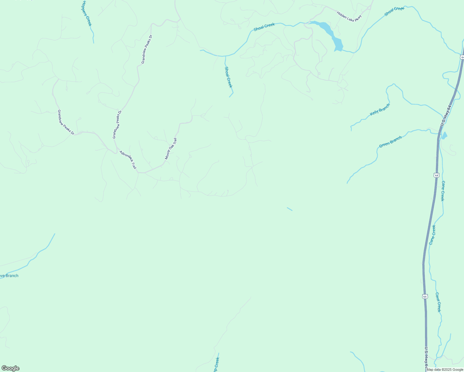 map of restaurants, bars, coffee shops, grocery stores, and more near 793 Mountain Vista Drive in Nebo