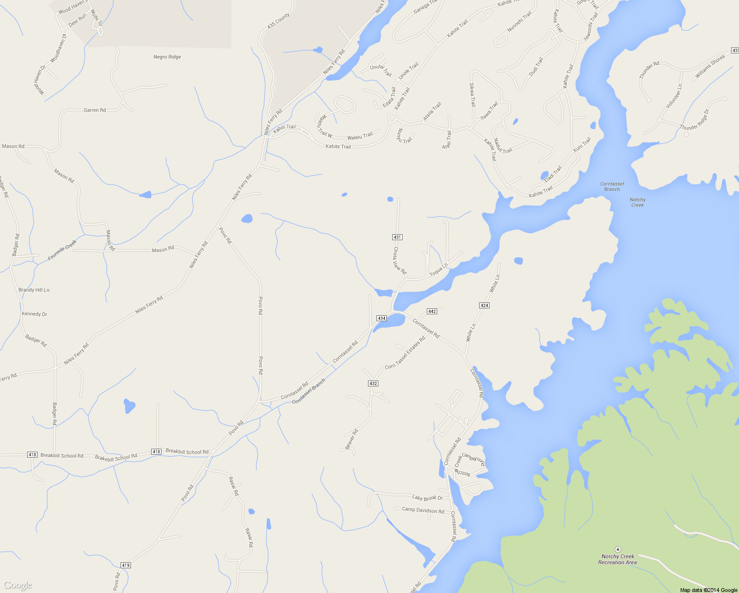 map of restaurants, bars, coffee shops, grocery stores, and more near 125 Lakeview Estates Road in Vonore