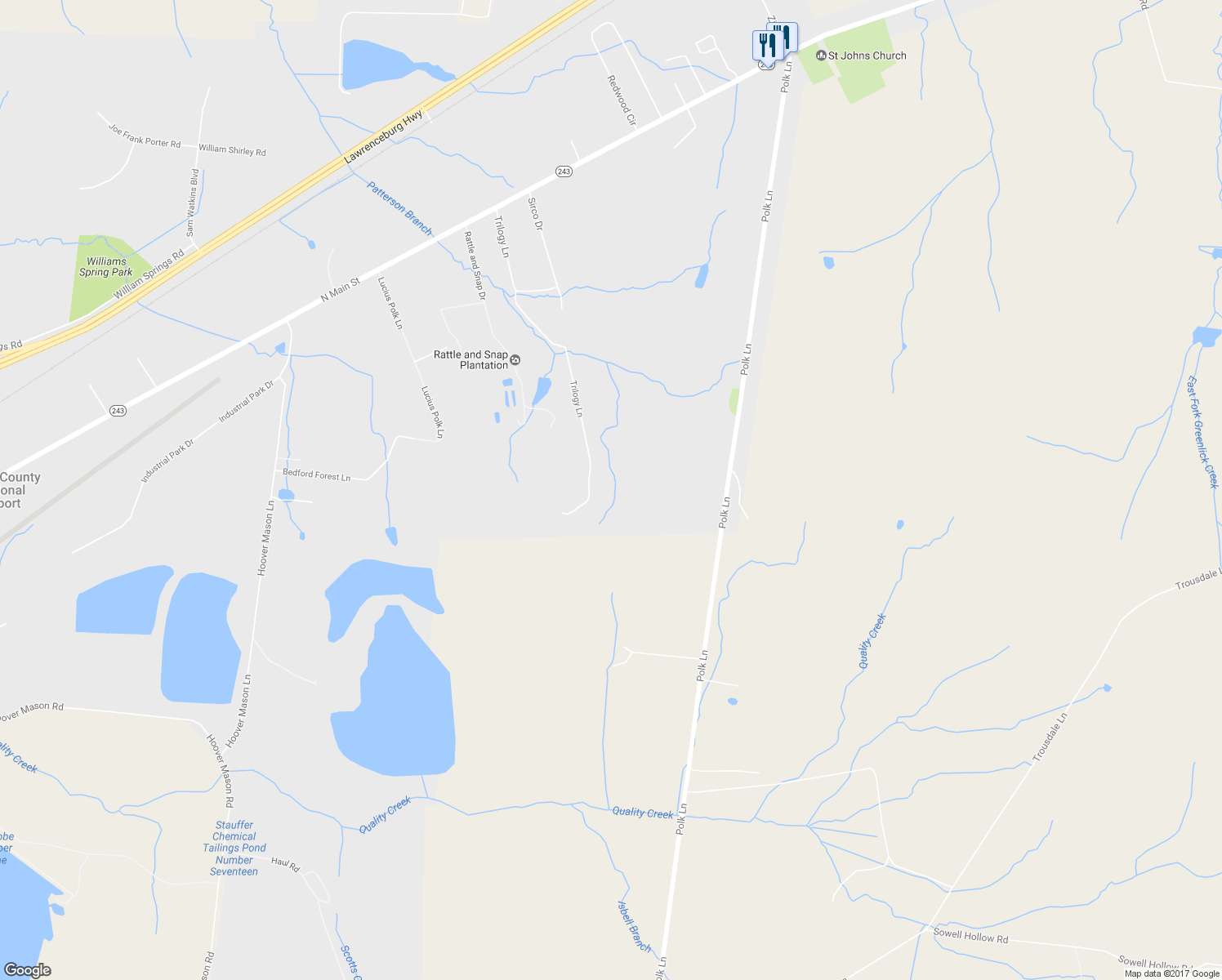map of restaurants, bars, coffee shops, grocery stores, and more near 2041 Trilogy Lane in Mount Pleasant