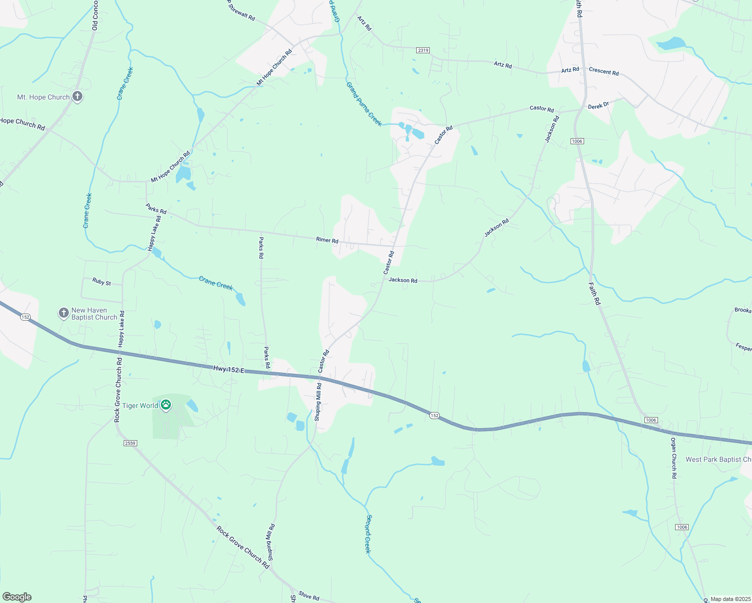 map of restaurants, bars, coffee shops, grocery stores, and more near 9485 Castor Road in Salisbury