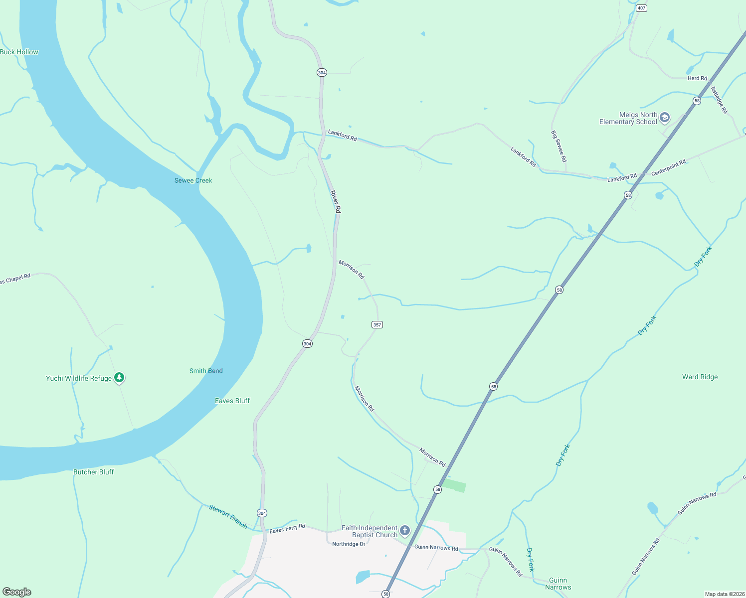 map of restaurants, bars, coffee shops, grocery stores, and more near 1280 Morrison Road in Decatur