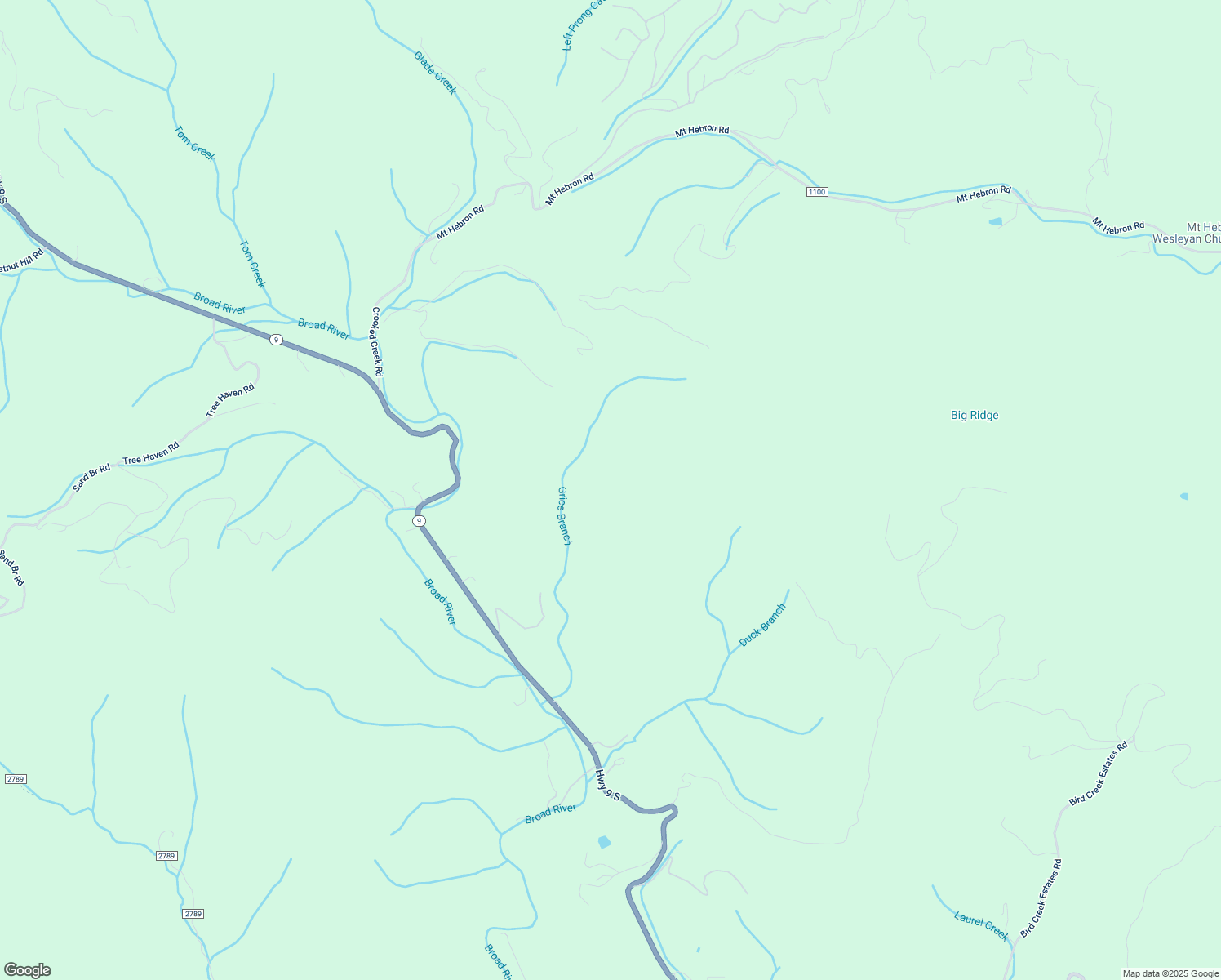 map of restaurants, bars, coffee shops, grocery stores, and more near Forest Brook Drive in Black Mountain