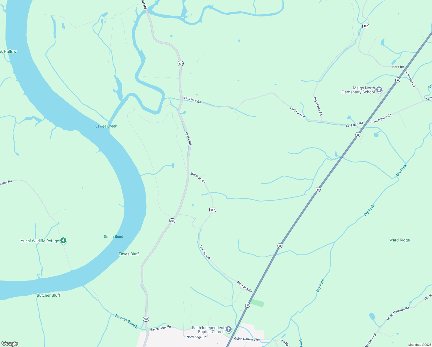 map of restaurants, bars, coffee shops, grocery stores, and more near 1384 Morrison Road in Decatur