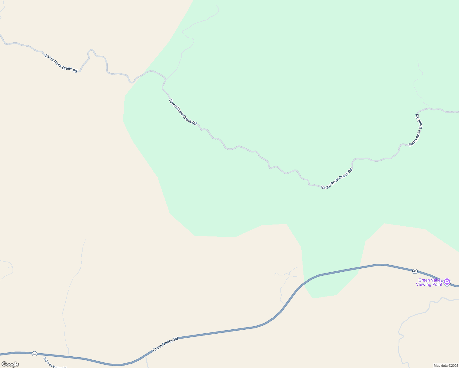 map of restaurants, bars, coffee shops, grocery stores, and more near 7515 Santa Rosa Creek Road in Cambria