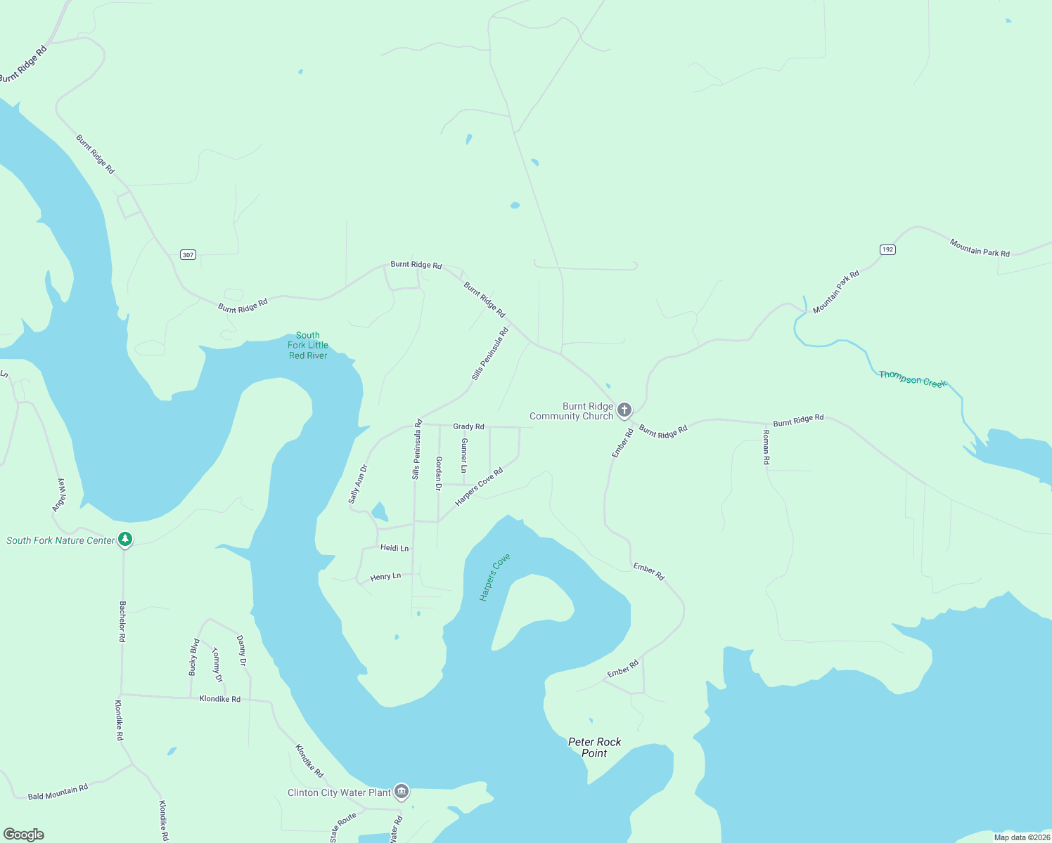 map of restaurants, bars, coffee shops, grocery stores, and more near 474 Grady Road in Shirley