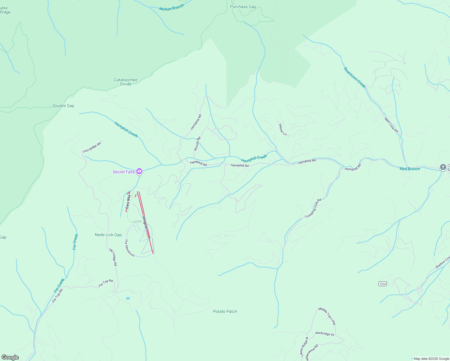 map of restaurants, bars, coffee shops, grocery stores, and more near 213 Rice Drive in Waynesville