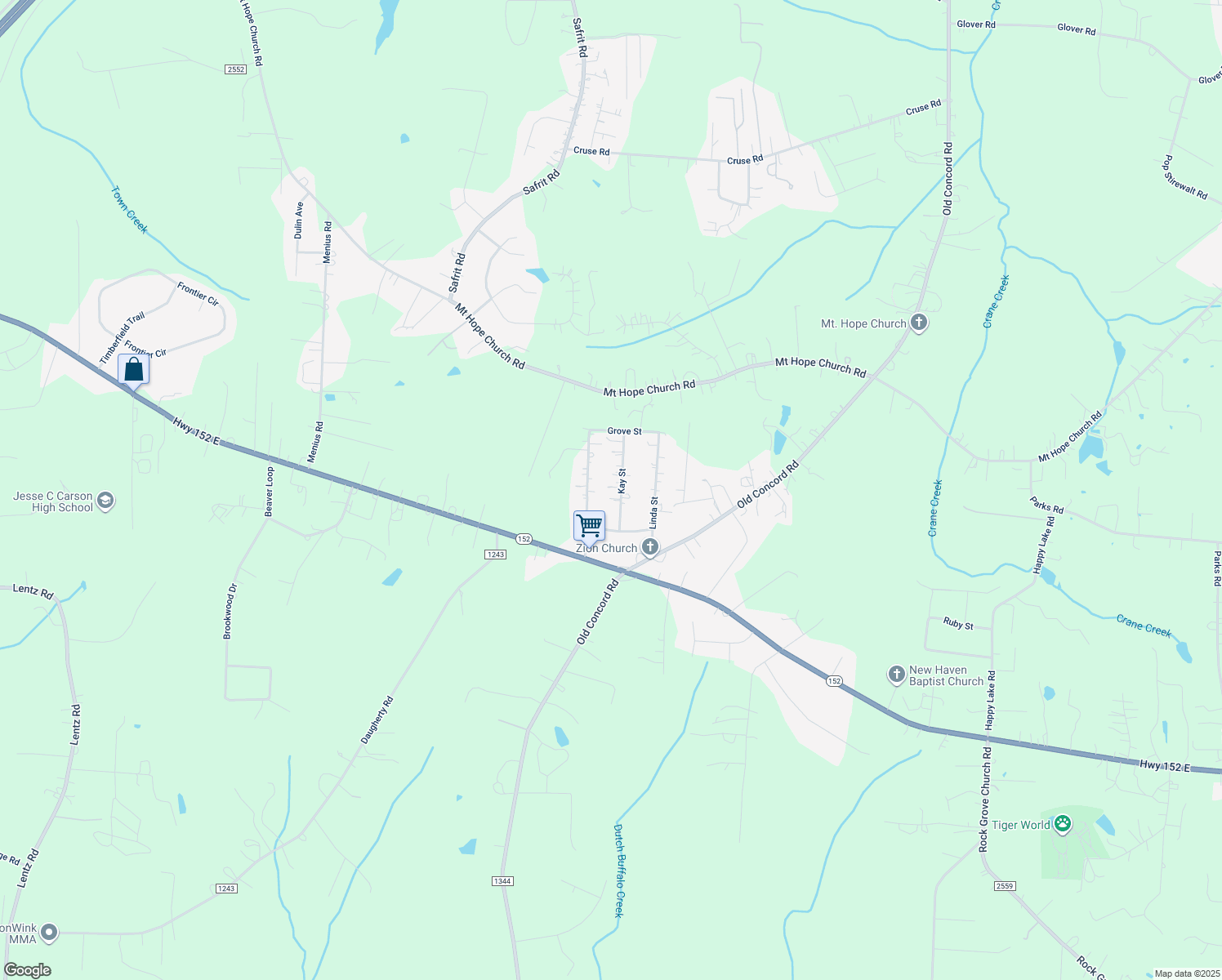 map of restaurants, bars, coffee shops, grocery stores, and more near 316 Kay Street in Salisbury