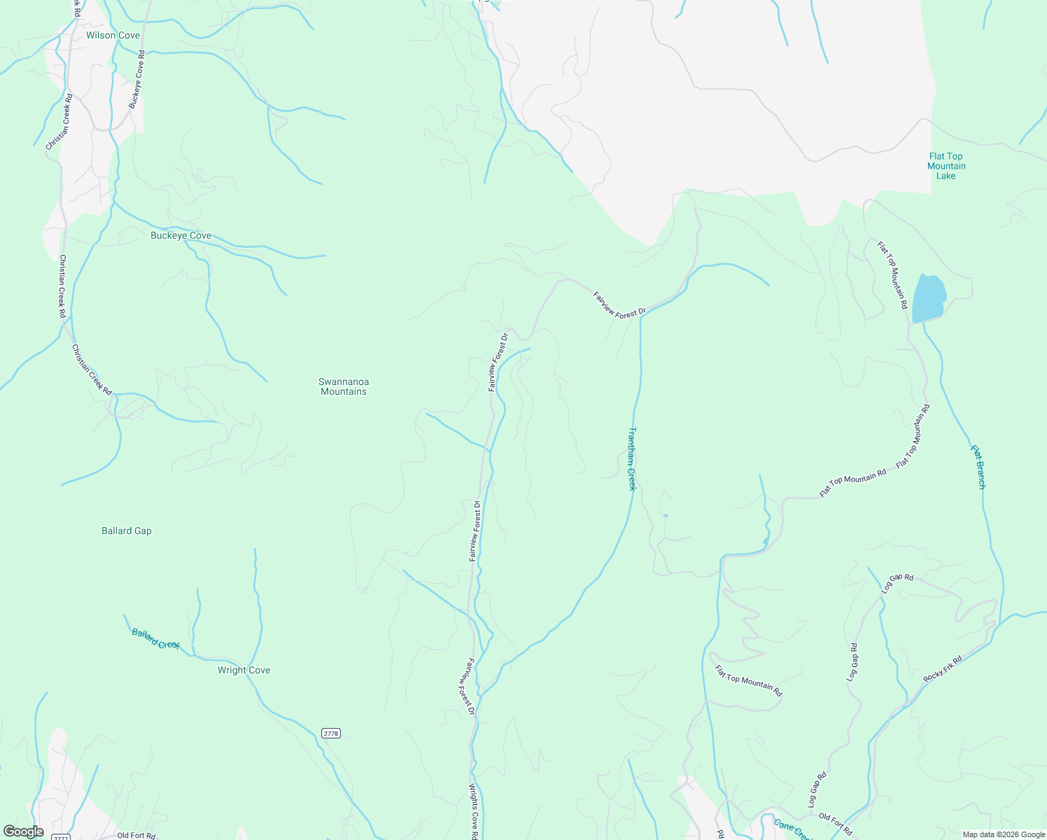map of restaurants, bars, coffee shops, grocery stores, and more near 47 Red Oak Forest Road in Fairview