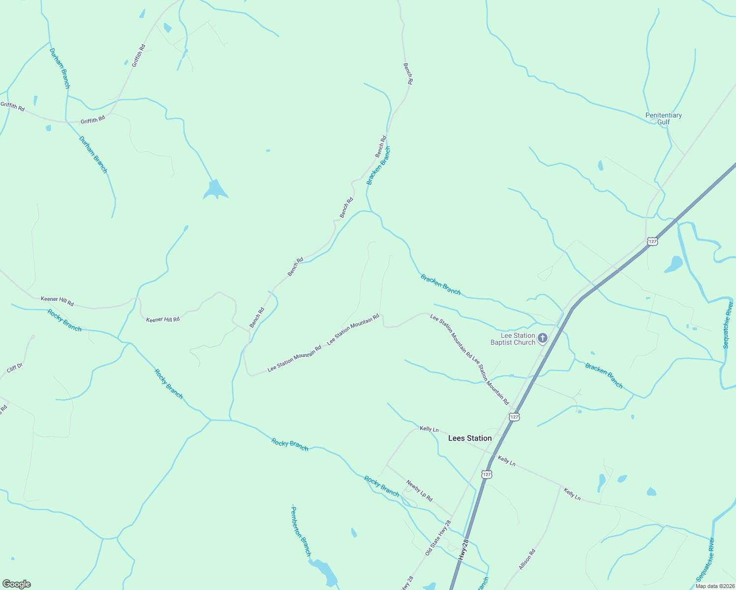 map of restaurants, bars, coffee shops, grocery stores, and more near 93 Bell Summers Road in Pikeville