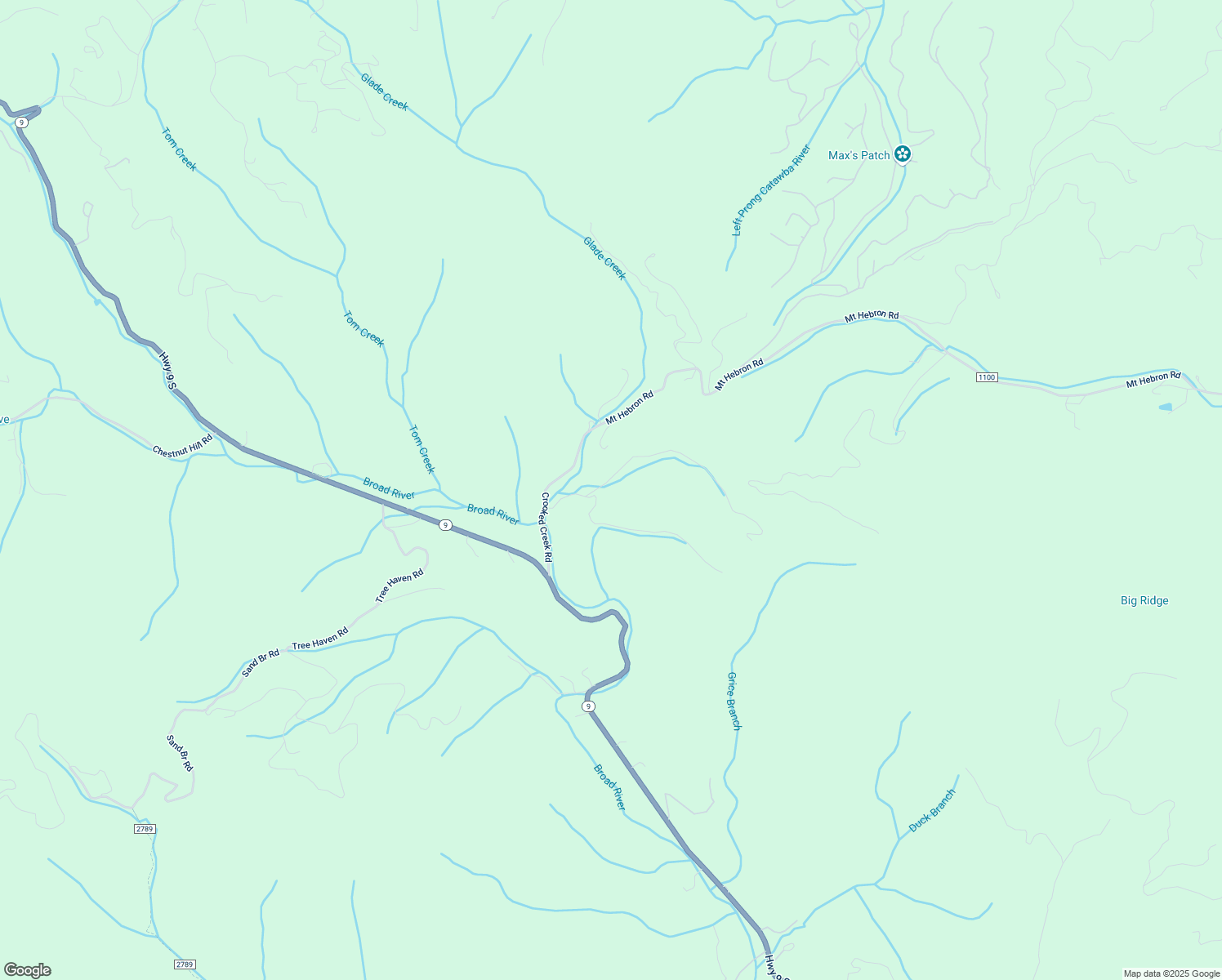 map of restaurants, bars, coffee shops, grocery stores, and more near 32 Autumn Lane in Black Mountain