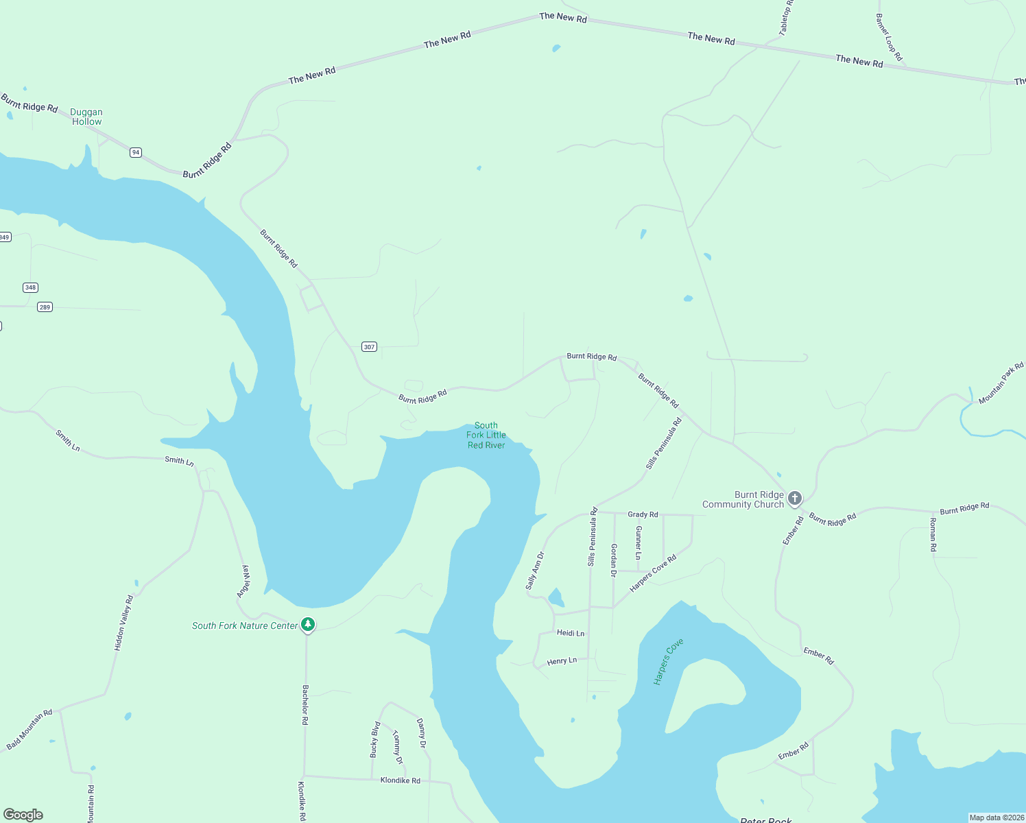 map of restaurants, bars, coffee shops, grocery stores, and more near 4816 Burnt Ridge Road in Shirley