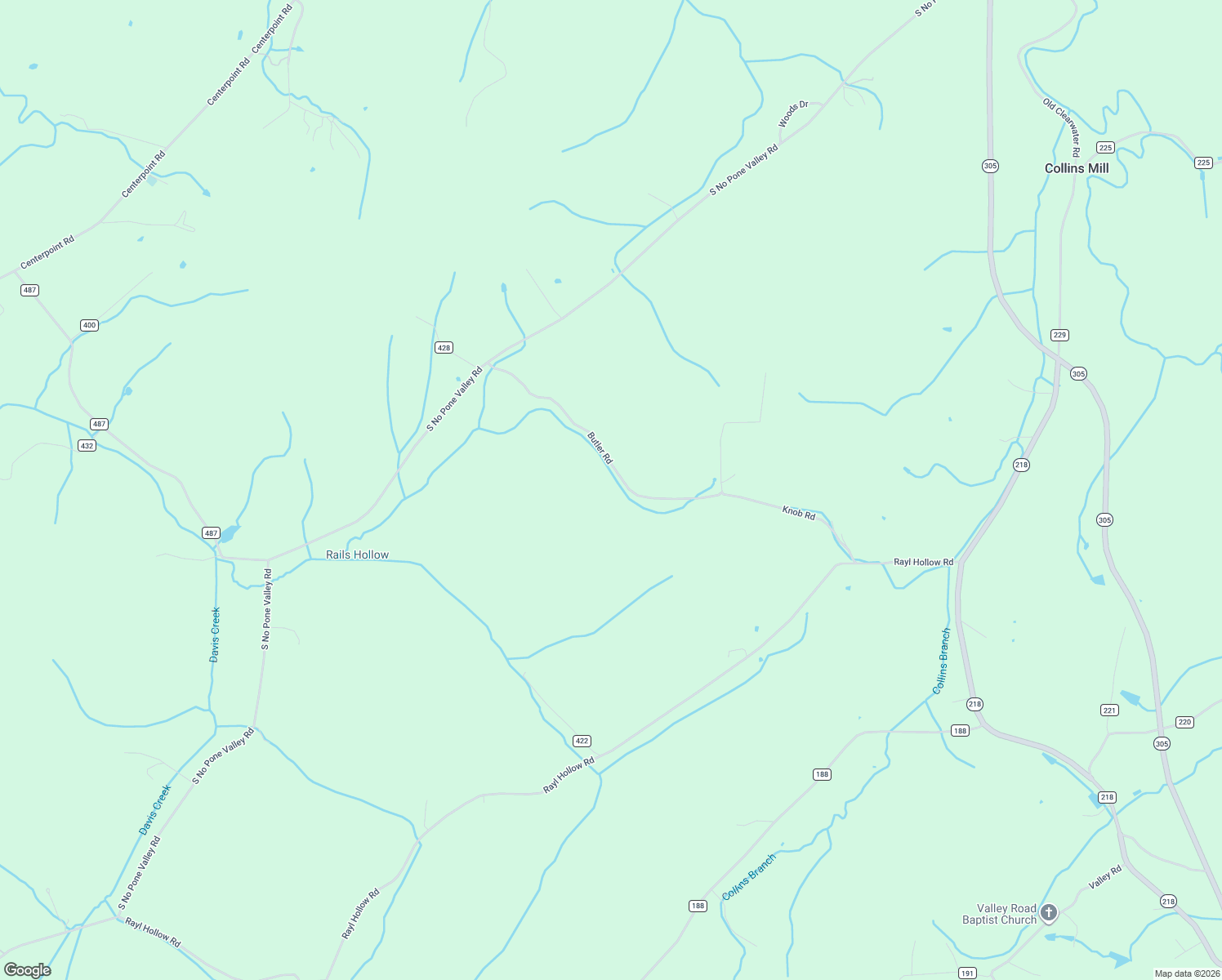 map of restaurants, bars, coffee shops, grocery stores, and more near Butler Road in Decatur