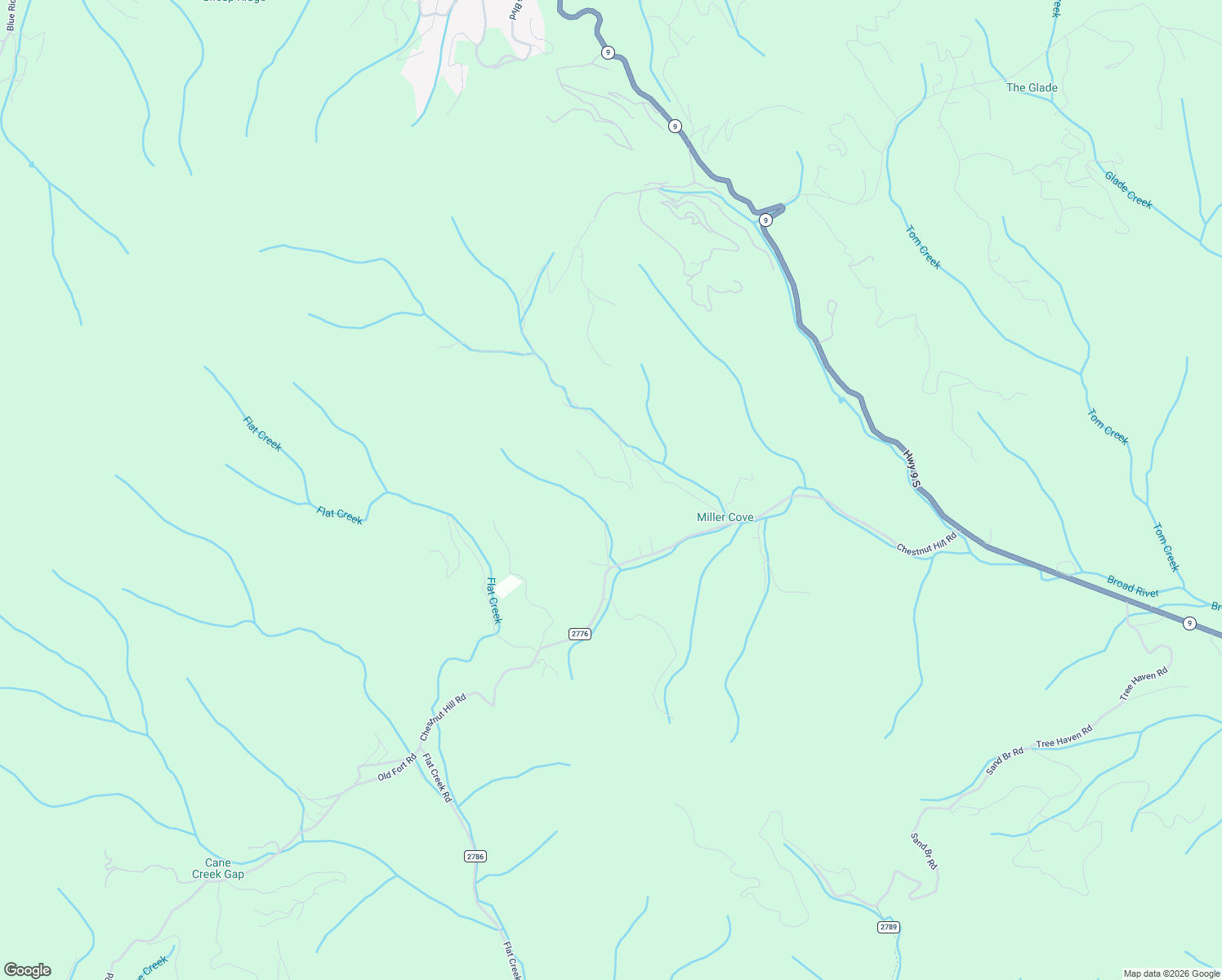 map of restaurants, bars, coffee shops, grocery stores, and more near 30 Faholoa Ridge Road in Black Mountain