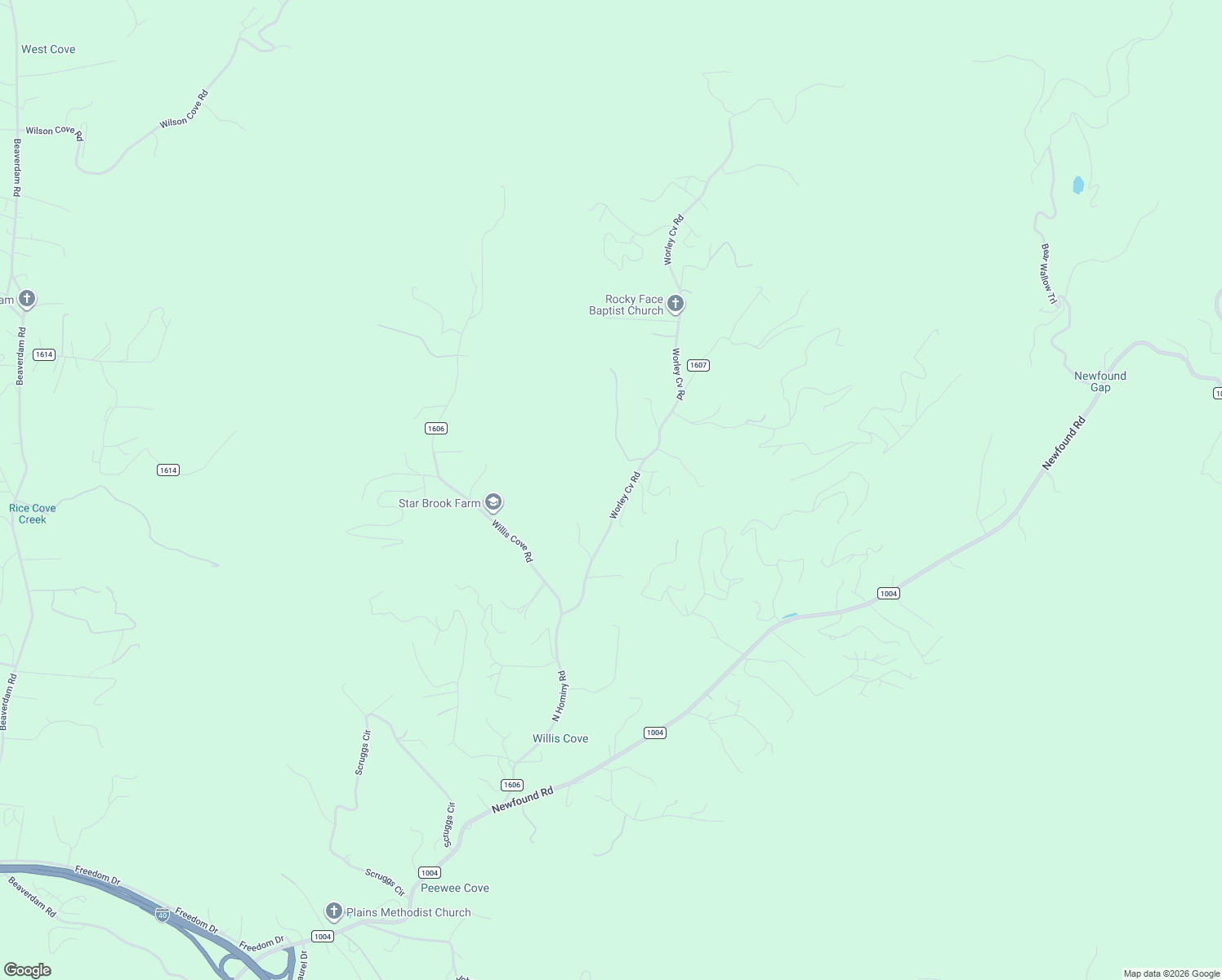 map of restaurants, bars, coffee shops, grocery stores, and more near 1063 State Road 1608 in Canton