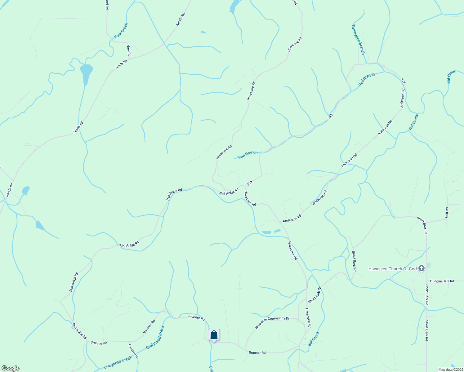 map of restaurants, bars, coffee shops, grocery stores, and more near 1644 Hiwassee Road in Sweetwater