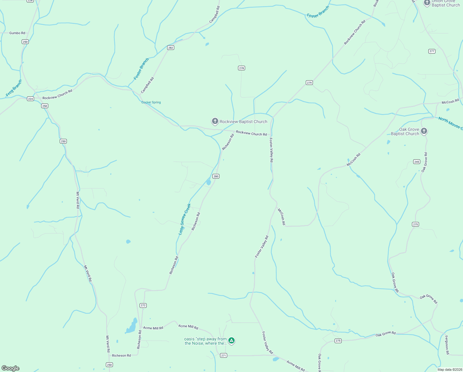 map of restaurants, bars, coffee shops, grocery stores, and more near in Acme Mill