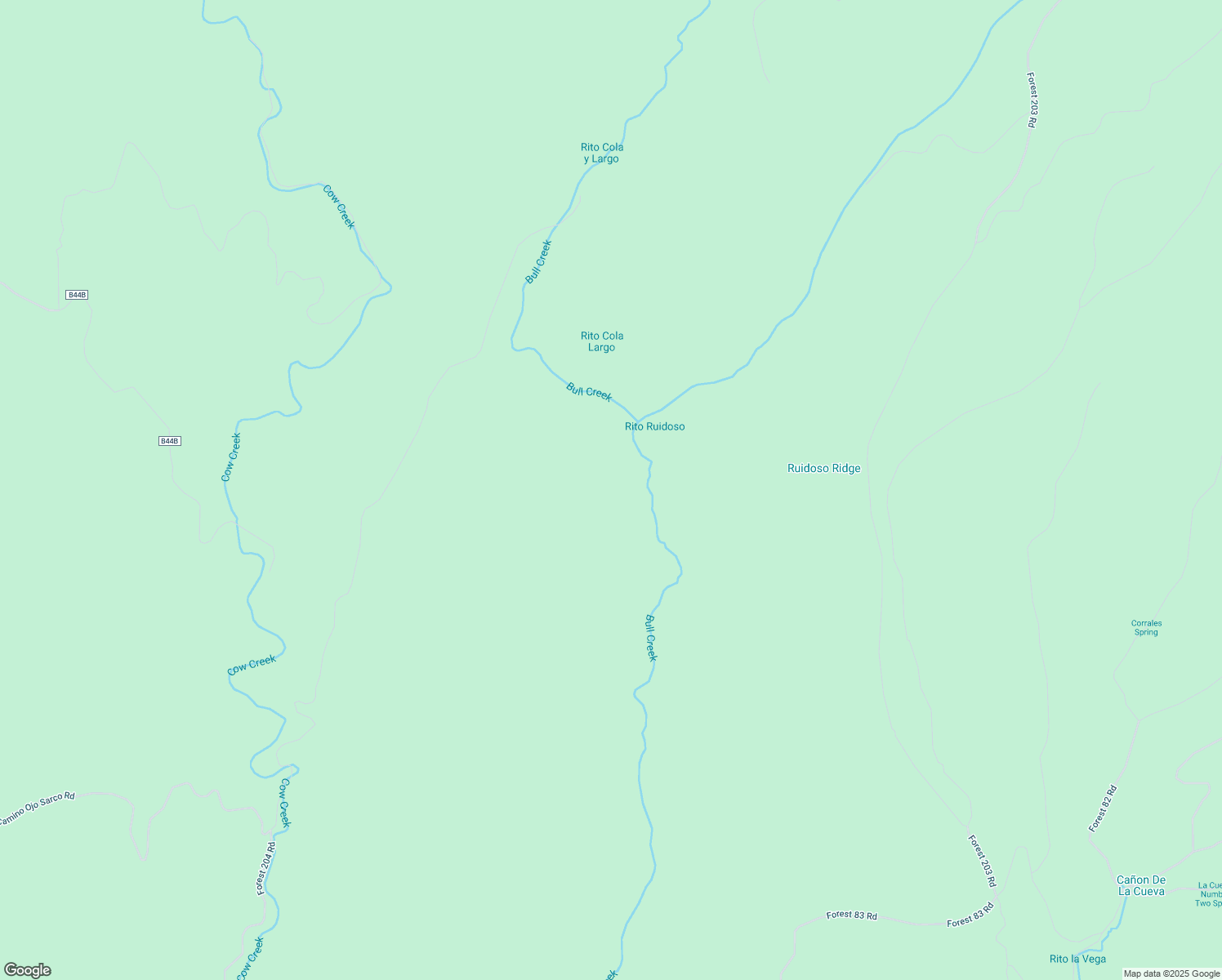 map of restaurants, bars, coffee shops, grocery stores, and more near Forest 204 Road in Pecos