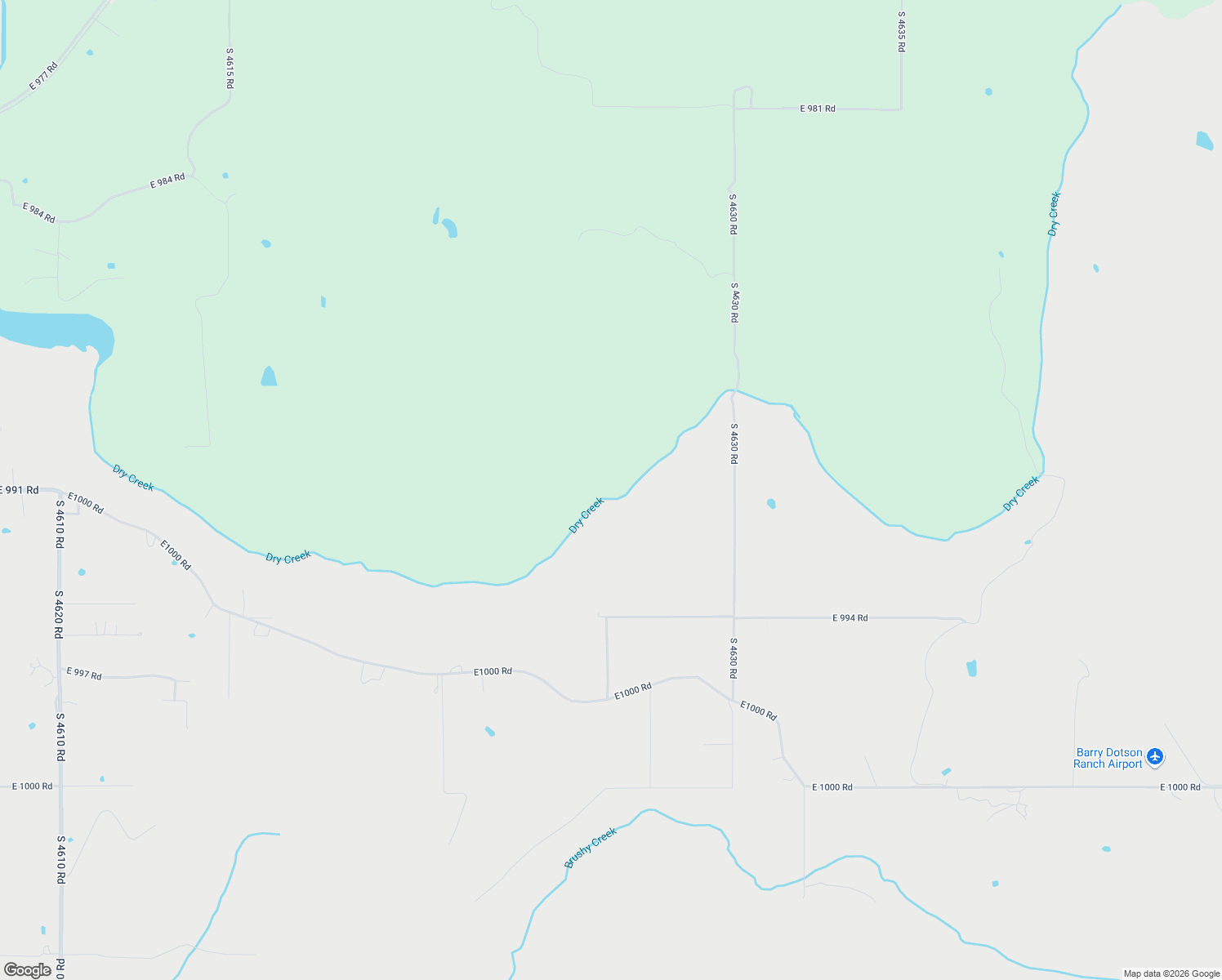 map of restaurants, bars, coffee shops, grocery stores, and more near 99294 South 4630 Road in Sallisaw