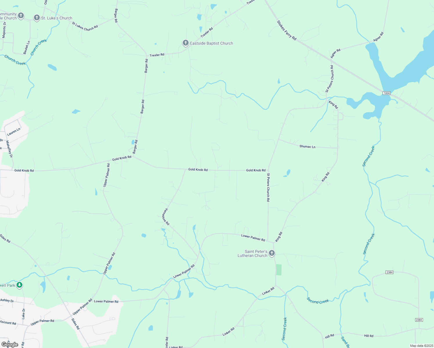 map of restaurants, bars, coffee shops, grocery stores, and more near 2225 Gold Knob Road in Salisbury