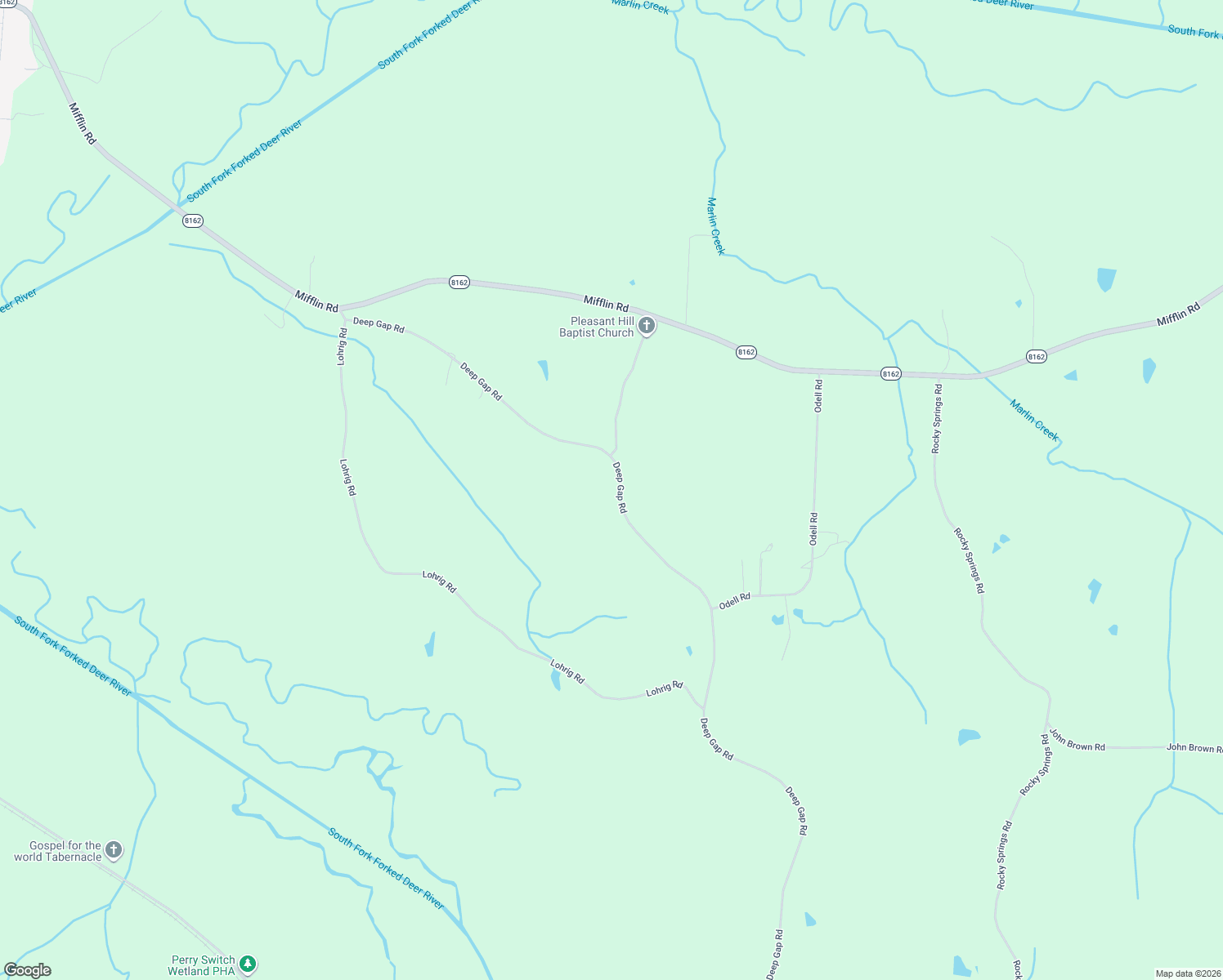 map of restaurants, bars, coffee shops, grocery stores, and more near 200 Deep Gap Road in Jackson