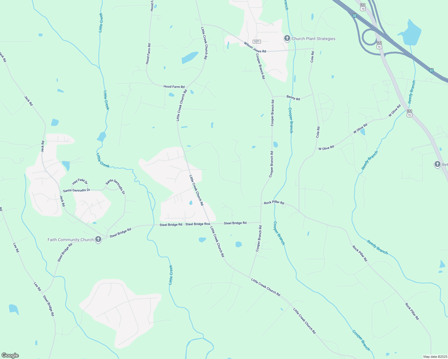 map of restaurants, bars, coffee shops, grocery stores, and more near 236 Saint Lawrence Way in Clayton