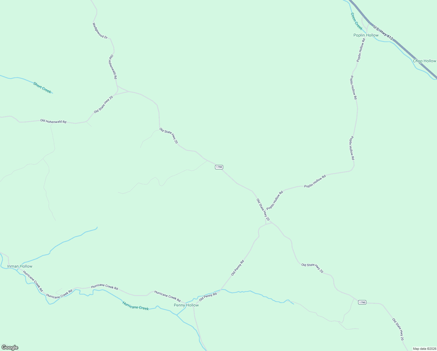 map of restaurants, bars, coffee shops, grocery stores, and more near 8072 Old Hohenwald Road in Linden