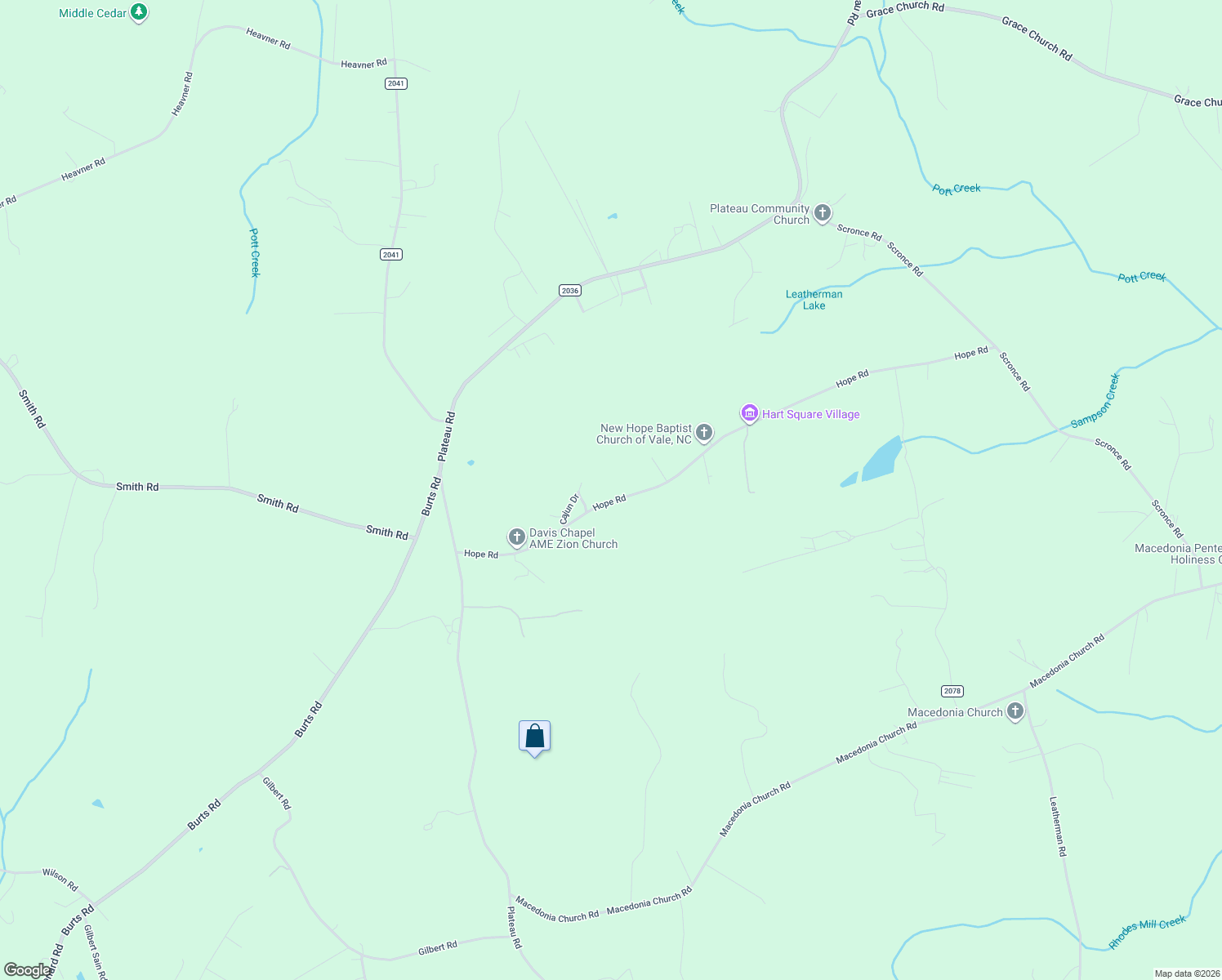 map of restaurants, bars, coffee shops, grocery stores, and more near 5358 Hope Road in Vale