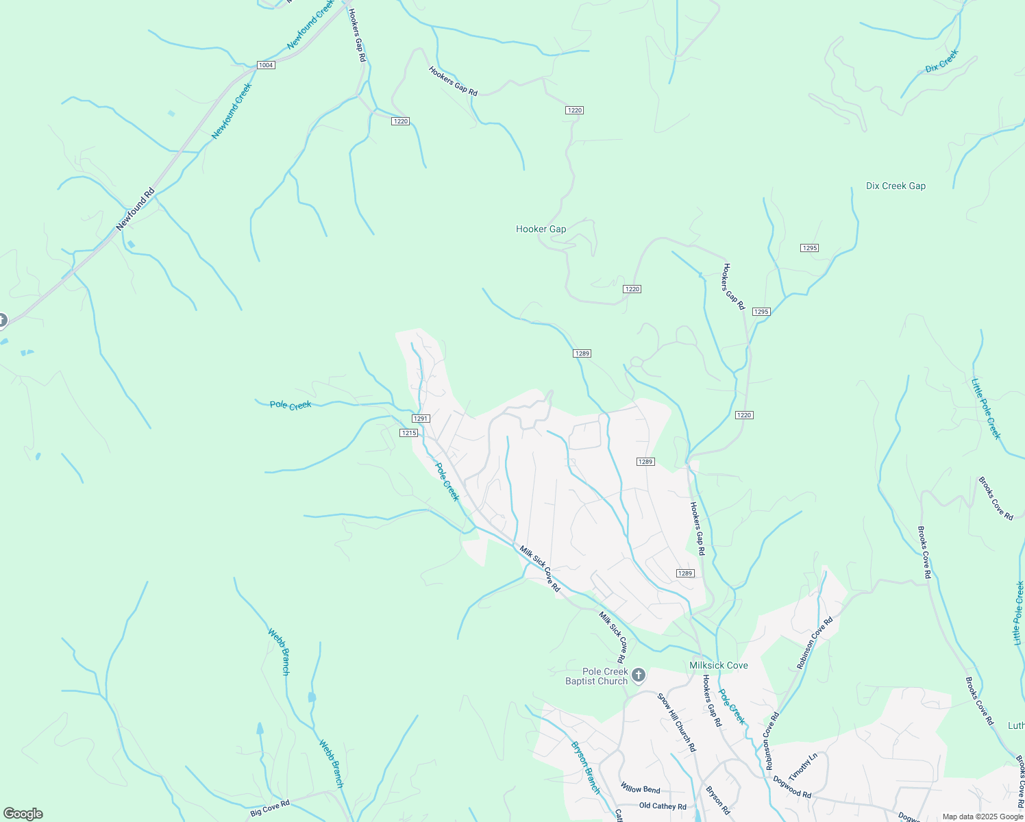 map of restaurants, bars, coffee shops, grocery stores, and more near 64 Hidden Meadow Drive in Candler