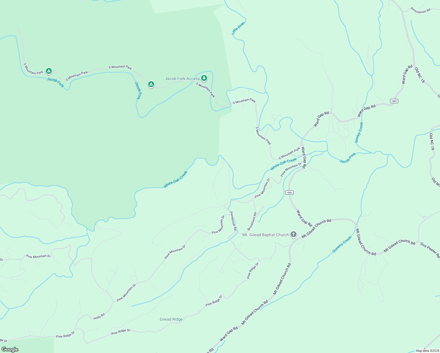 map of restaurants, bars, coffee shops, grocery stores, and more near 7907 Kinglet Road in Connelly Springs