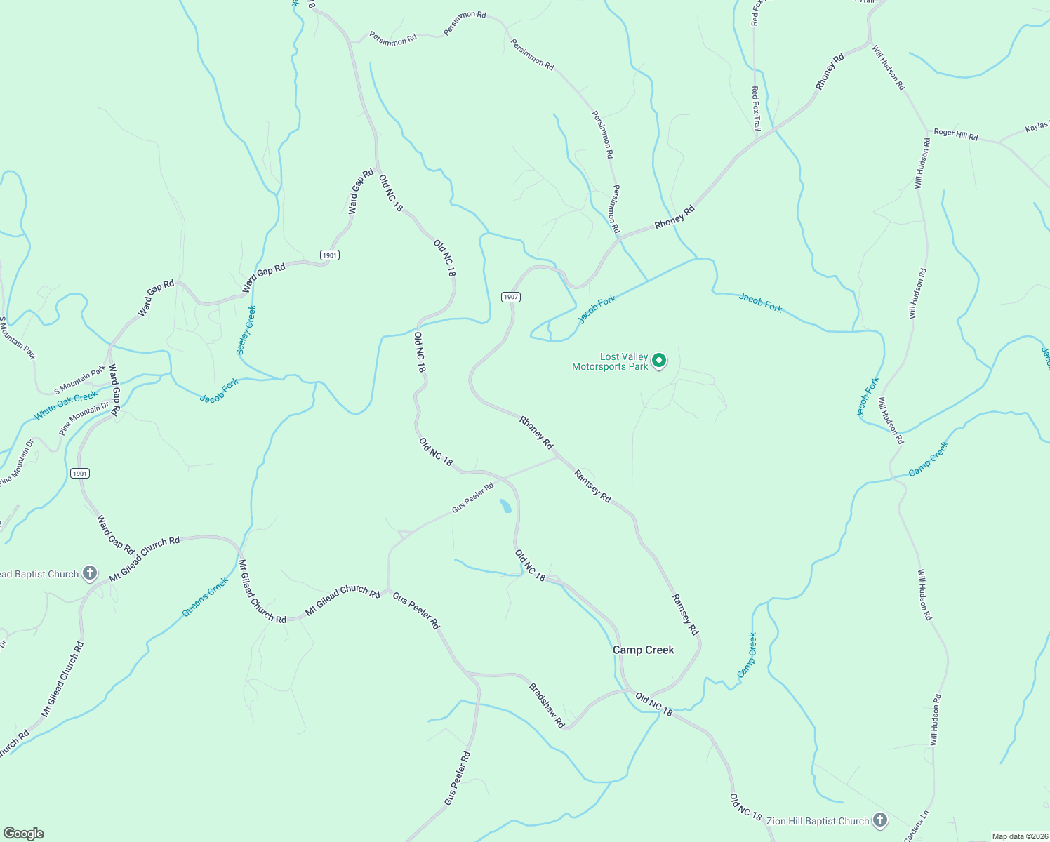 map of restaurants, bars, coffee shops, grocery stores, and more near 4967 Rhoney Road in Connelly Springs