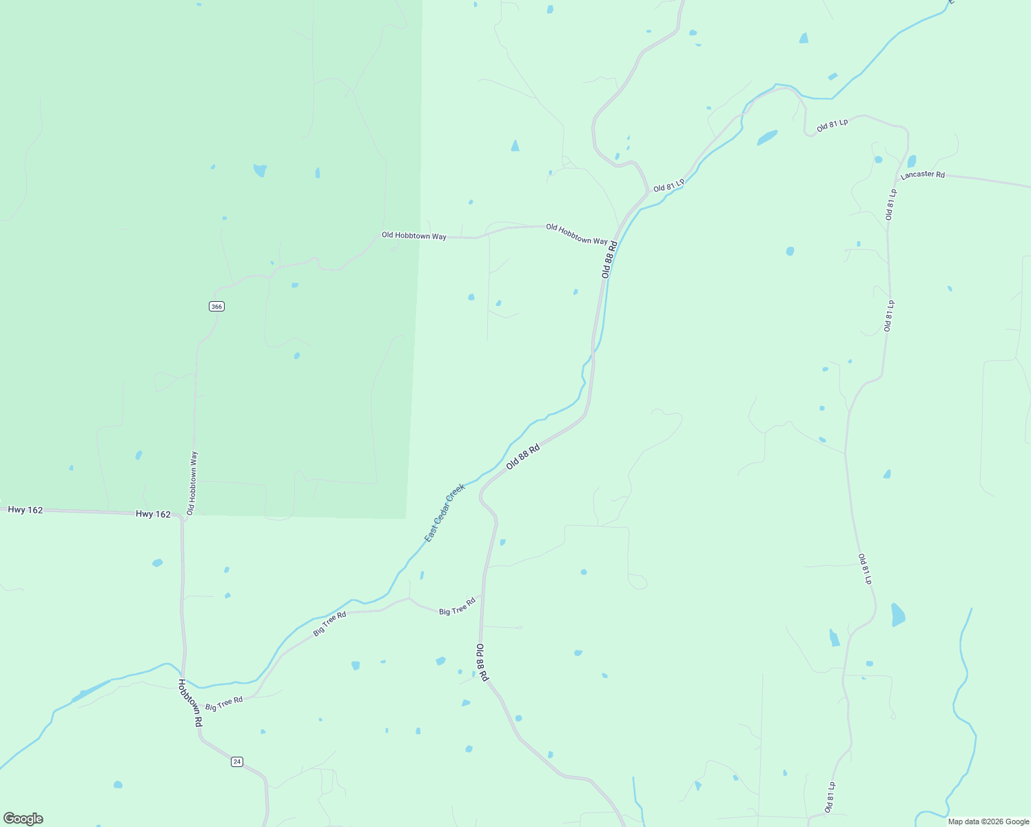 map of restaurants, bars, coffee shops, grocery stores, and more near 10227 Old 88 Road in Rudy
