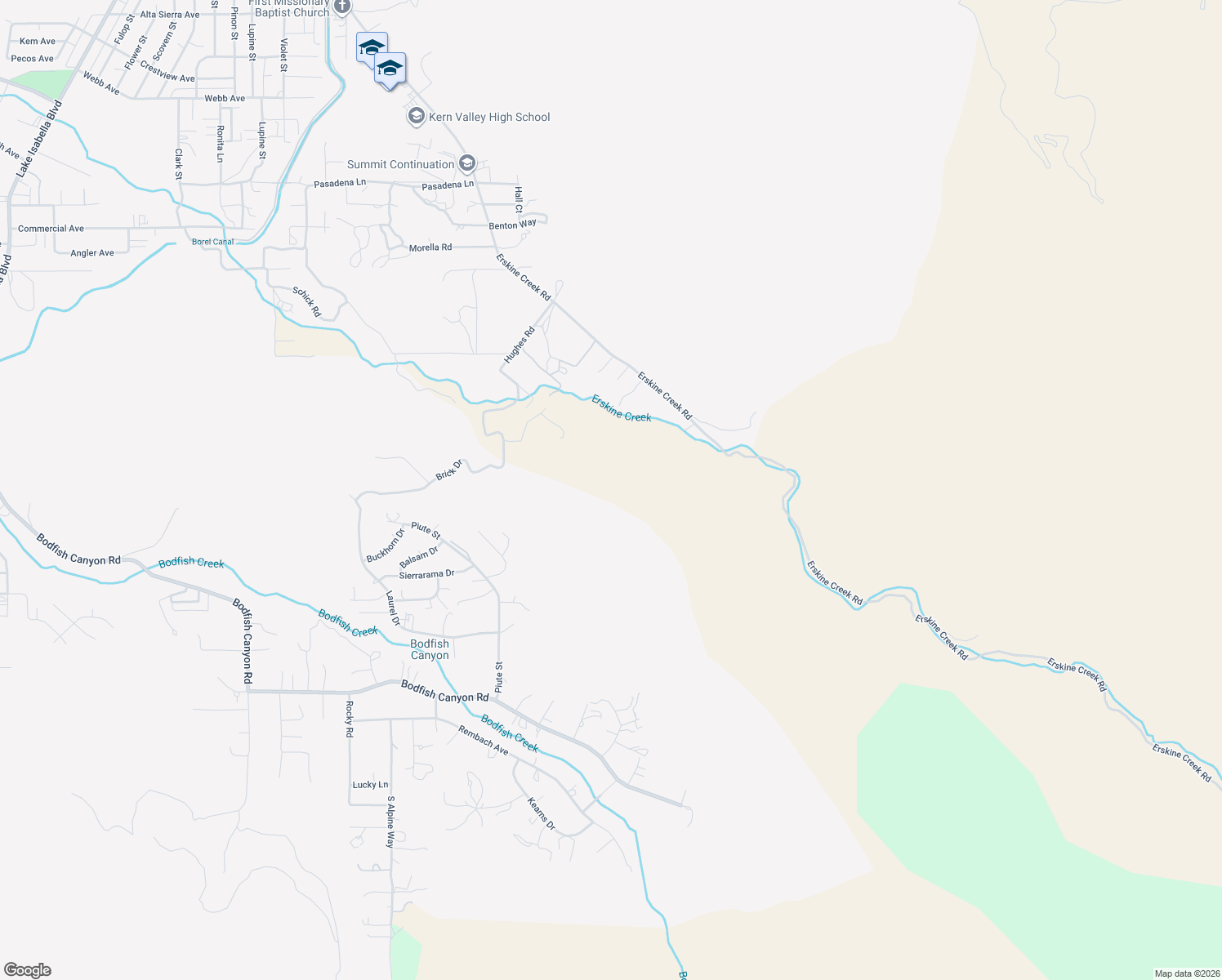 map of restaurants, bars, coffee shops, grocery stores, and more near in Bodfish